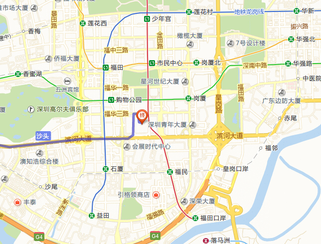 深圳宝安国际机场—— 深圳会展中心路线